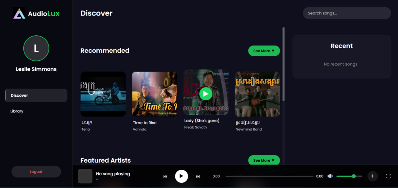 Music Player App